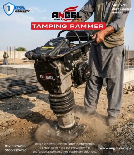 ANGEL TAMPING RAMMER WITH (7H.P PETROL ENGINE)